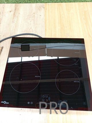 Placa inducción vidaXL 4 fuegos