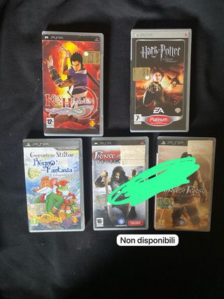 giochi vari per Wii psp e ps4