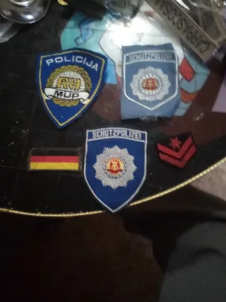 Lote de parches antiguos