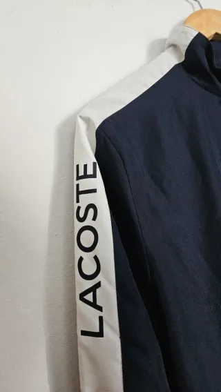 Chaqueta Lacoste Azul y Blanca