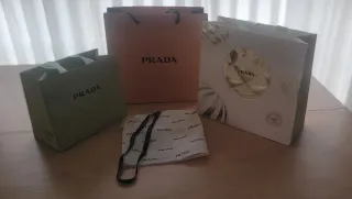 Lote 3 Bolsas Regalo PRADA