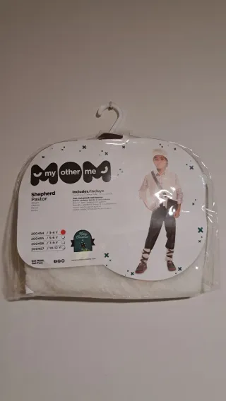 Disfraz Pastor borreguillo niños Talla 3-4 y 5-6