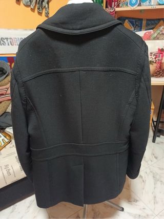 Cappotto Costume National Uomo Nero Taglia 52