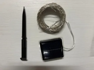 Luci solari 300 LED 32m 3 catene disponibile