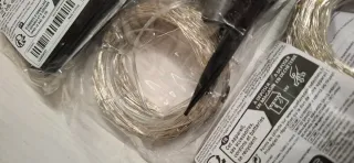 Luci solari 300 LED 32m 3 catene disponibile