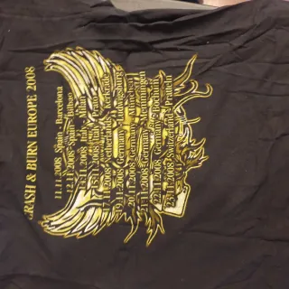 Camiseta Iron Maiden Negra