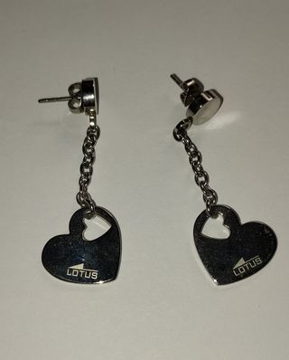Pendientes Lotus Plata