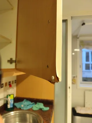 Muebles y encimera de cocina