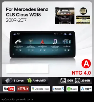 Pantalla Coche Mercedes CLS W218 NTG 4.0