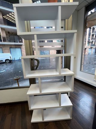 Estantería modular blanca