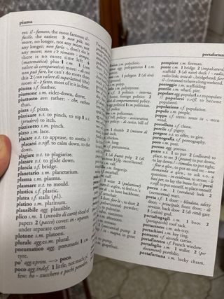 Dizionario Italiano Inglese