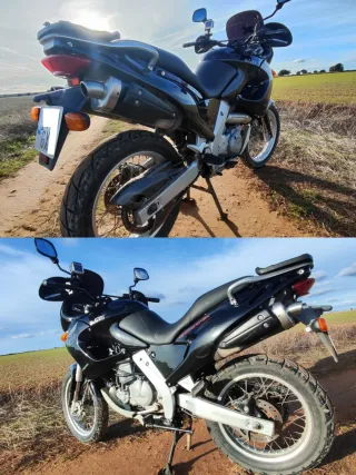Aprilia Pegaso 650 Trail Negra