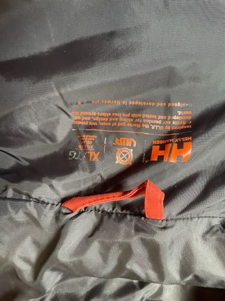 Traje Helly Hansen Naranja y Gris