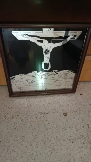Cuadro Sagrado Corazón de Jesús+un cuadro gratis