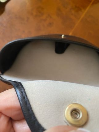 Funda de gafas Bvlgari negra