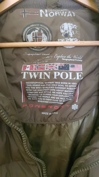 Plumas Geographical Norway Verde Oliva