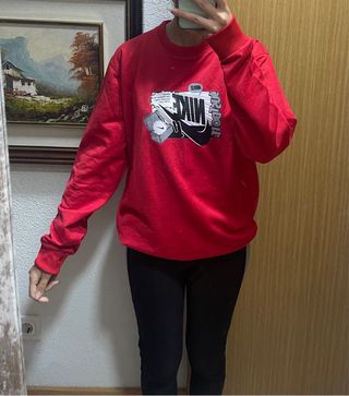 Sudadera Nike Roja Talla Única