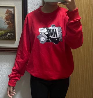 Sudadera Nike Roja Talla Única