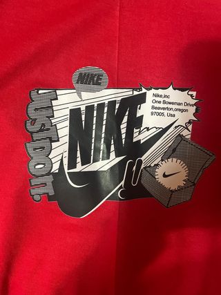 Sudadera Nike Roja Talla Única