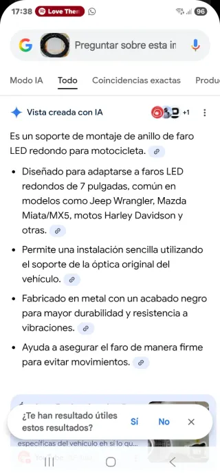 Soportes Anillo LED (2 unidades)