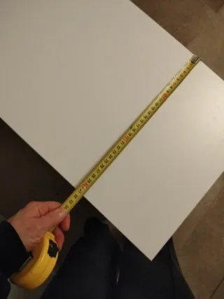 Zapatero de madera blanco