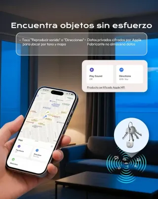Lote de dos Smart Tag Localizador para iOS