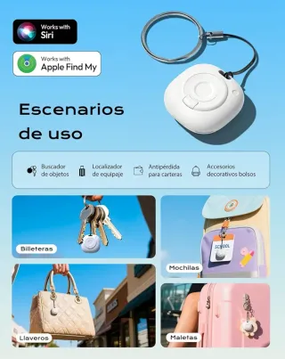 Lote de dos Smart Tag Localizador para iOS