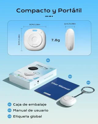 Lote de dos Smart Tag Localizador para iOS