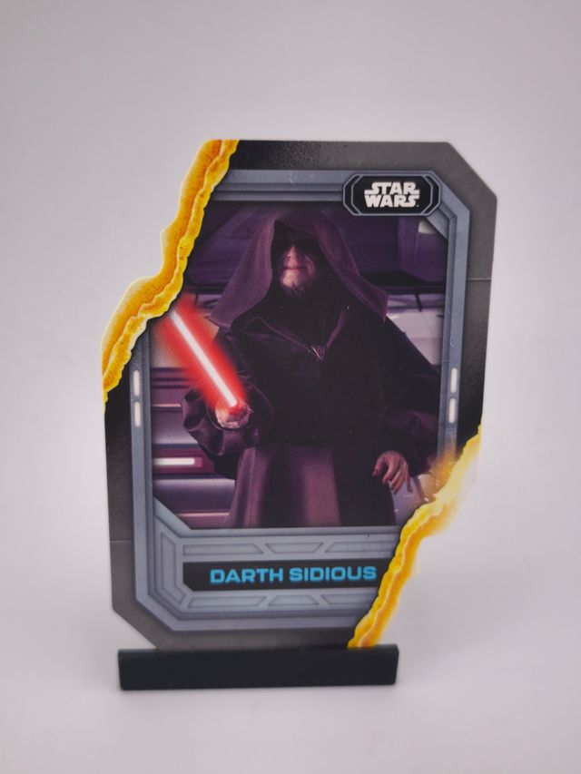 Darth Sidious DIE-CUT Topps Star Wars Card