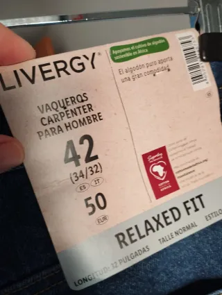 Pantalón Carpenter LIVERGY