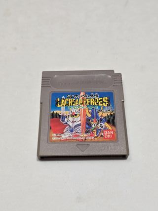 JP SD Gundam Gaiden: Lacroan Heroes - game boy