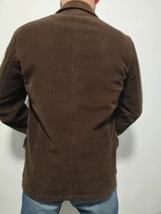 Chaqueta americana pana hombre Talla M