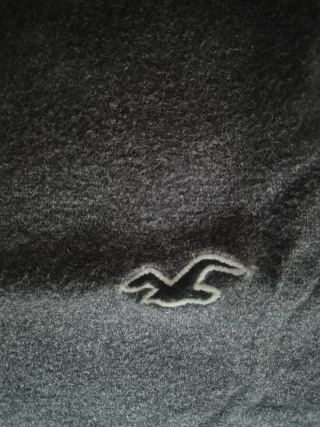 Camiseta Hollister Degradado Negro/Gris