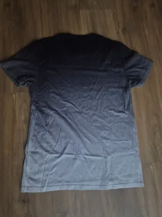 Camiseta Hollister Degradado Negro/Gris