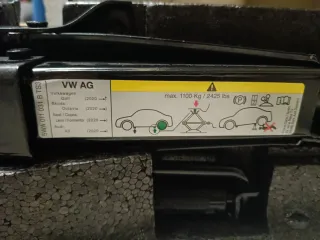 Kit cambio Rueda Repuesto Coche VAG