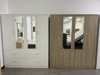 Armario moderno nuevo 4 puertas promo