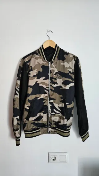 Chaqueta Bomber Zara Camuflaje