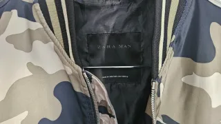 Chaqueta Bomber Zara Camuflaje