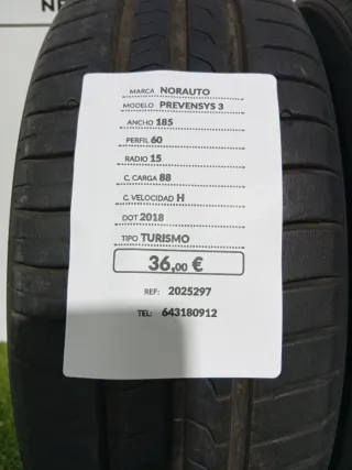 185 60 15 88H NORAUTO PREVENSYS 3