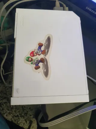 Consola Nintendo Wii Gris y Blanca