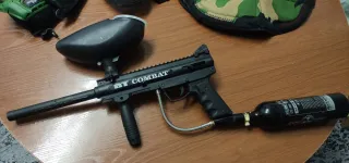 Pistola Paintball BT Combat + Accesorios