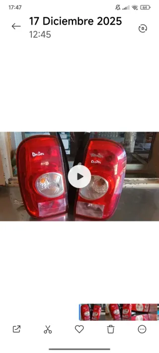 Pilotos Traseros Dacia Duster