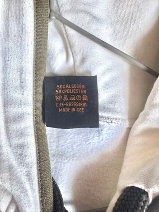 Sudadera El Niño 00s Blanca