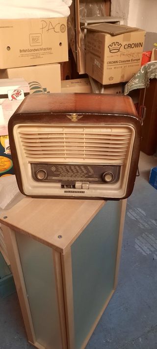 Radio Vintage Madera Telefunken