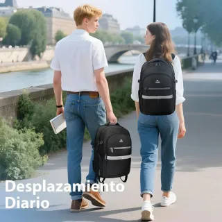 Mochila MATEIN Antirrobo 15.6 Negra