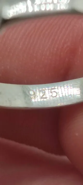 Anillo de Plata y Granate.