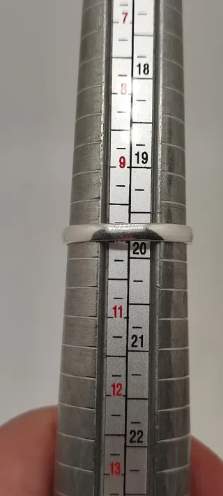 Anillo de Plata y Granate.