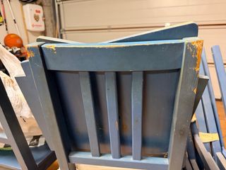 4 Sedie in Legno IKEA Blu