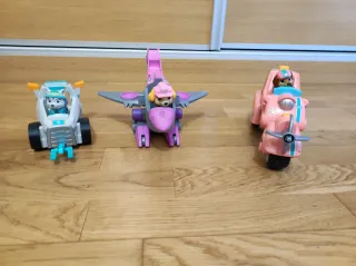 Coches y figuras Patrulla Canina