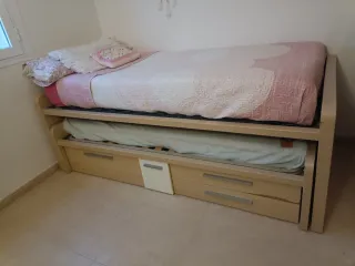Cama nido infantil madera